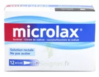 Microlax Sorbitol Citrate Et Laurilsulfoacetate De Sodium S Rect En Récipient Unidose 12récip-unidoses-can/5ml à  ILLZACH
