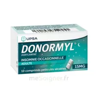 Donormyl 15 Mg Comprimés Pelliculés Sécables T/10 à  ILLZACH