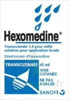 Hexomedine Transcutanee 1,5 Pour Mille, Solution Pour Application Locale à  ILLZACH