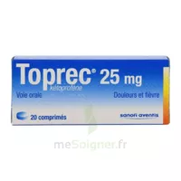 Toprec 25 Mg Comprimés Plq/20 à  ILLZACH