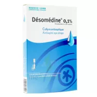 Desomedine 0,1 % Collyre Sol 10fl/0,6ml à  ILLZACH